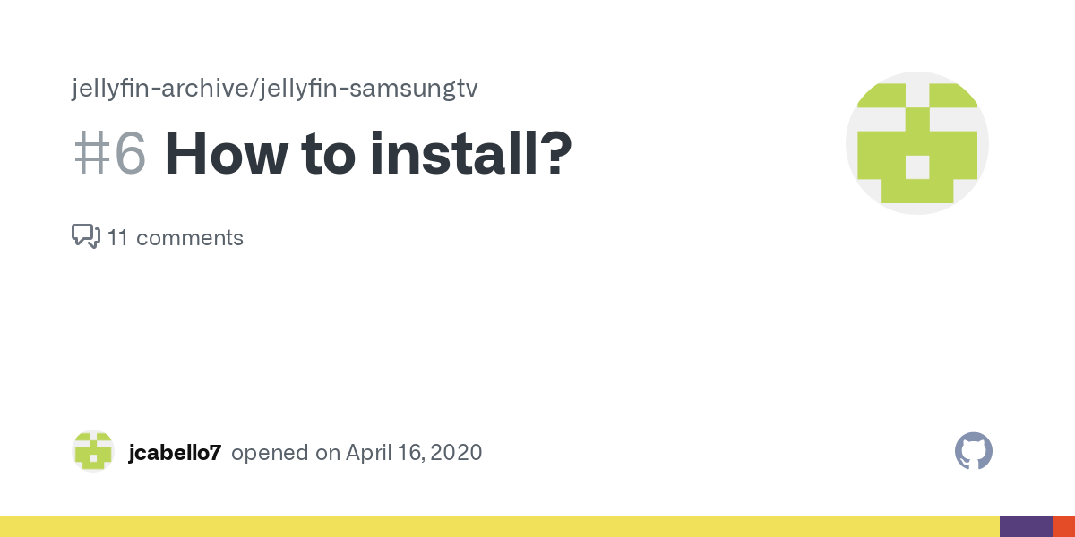 Install Jellyfin On Samsung Smart TV (pre-tizen) Orsay