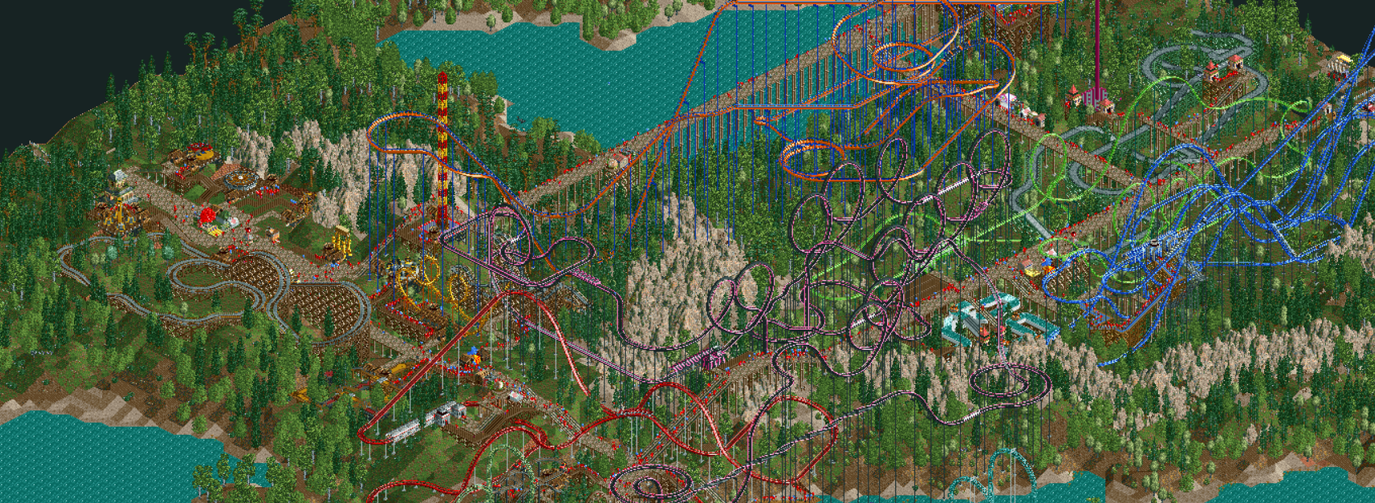 OpenRCT2 Headless server console commands