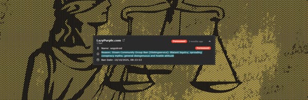 Guilty by Steam Group Association